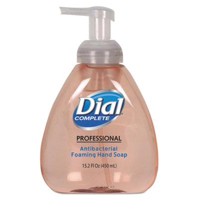 Dial Professional Antimicrobial Foaming Hand Soap, Original Scent, 15.2oz, 4/Carton (DIA 98606)
