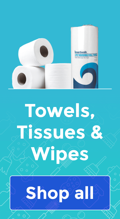 Towels, Tissues & Wipes
