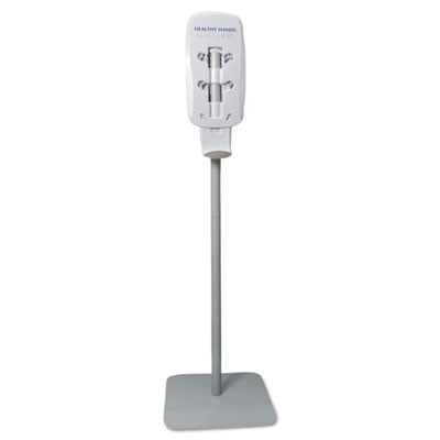 Purell hand sanitizer dispenser floor stand in gray