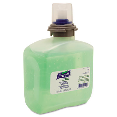 Purell advanced tfx instant hand sanitizer in gel with aloe, 1200ml